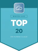Top 20 badge — Global