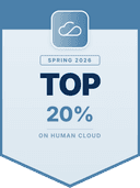 Top 20% badge — Global